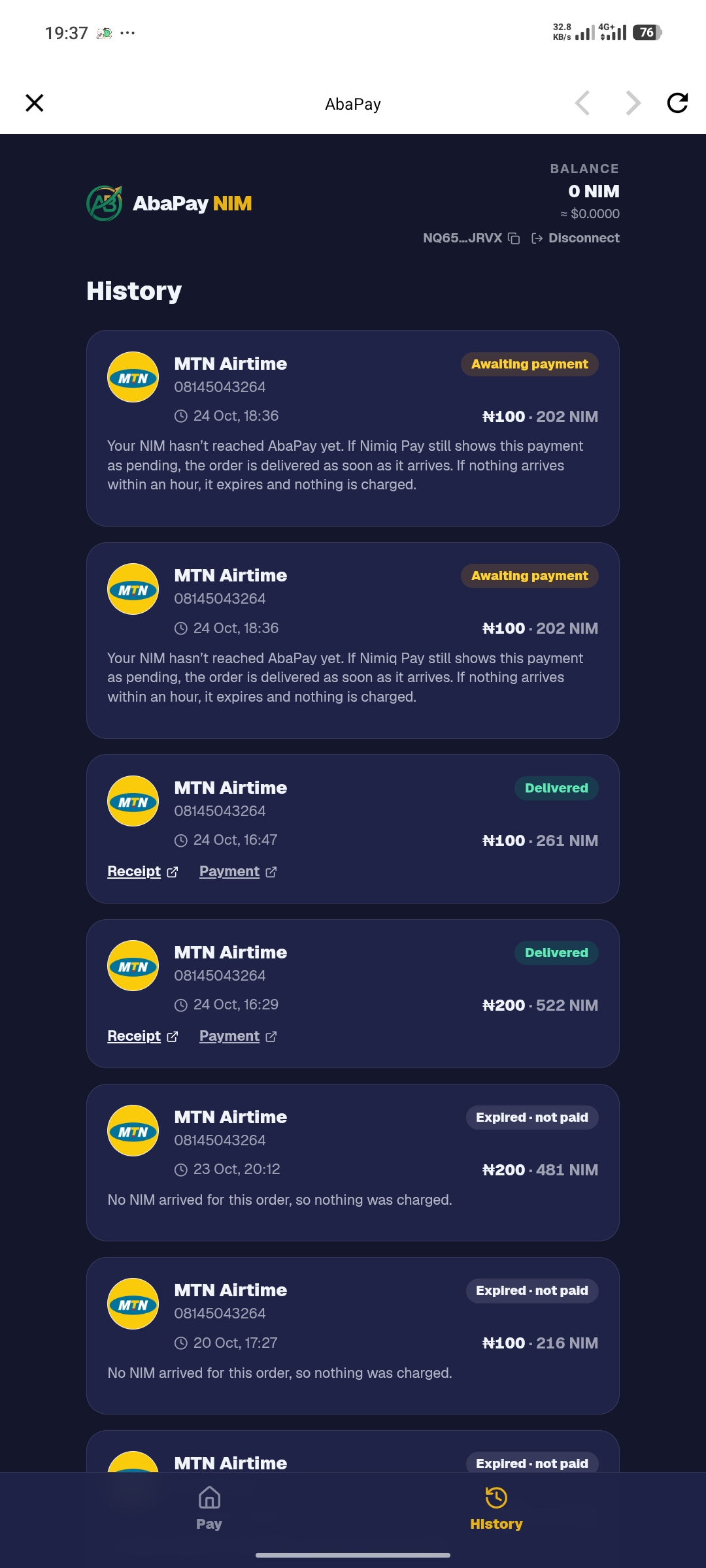 AbaPay screenshot 2