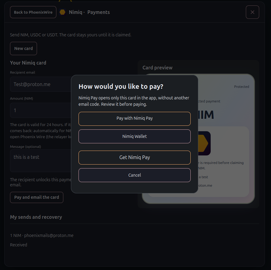 PhoenixWire screenshot 2